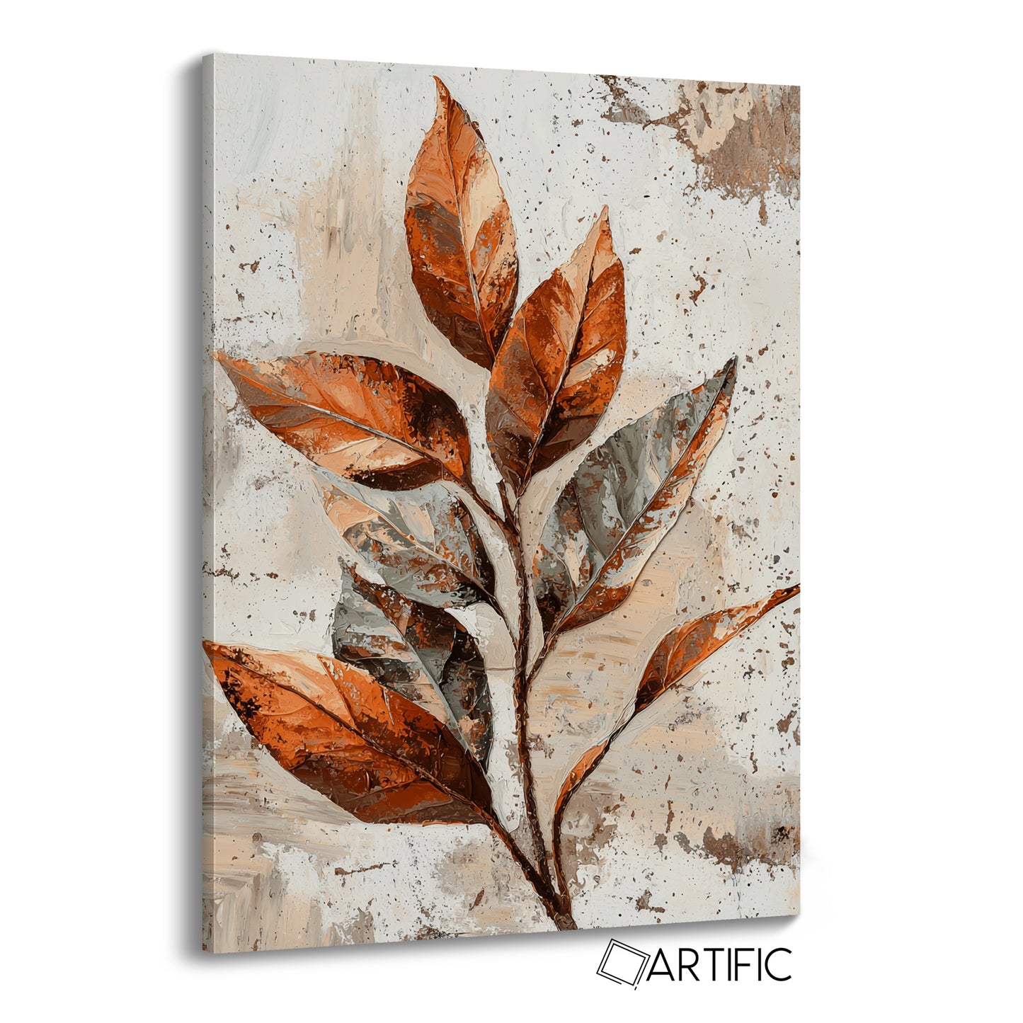 Arte de Hojas de Otoño