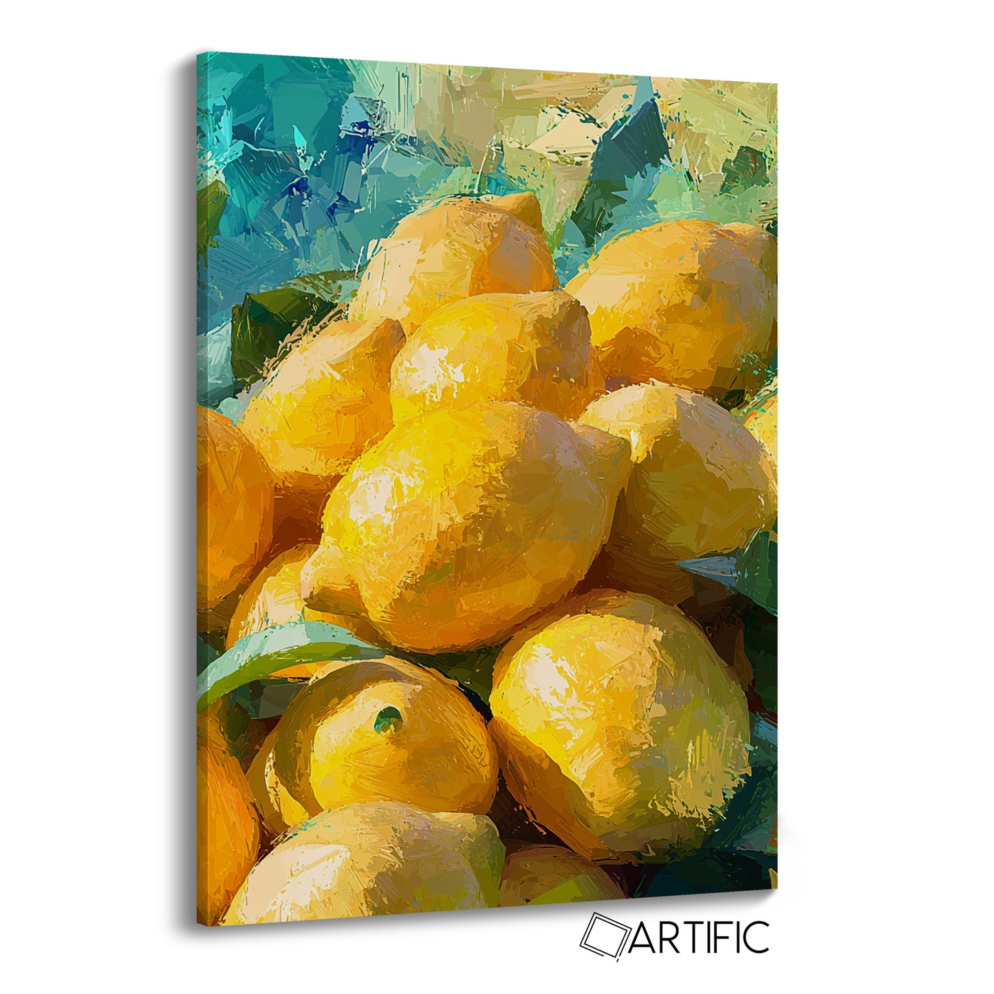 Arte de Limones Brillantes