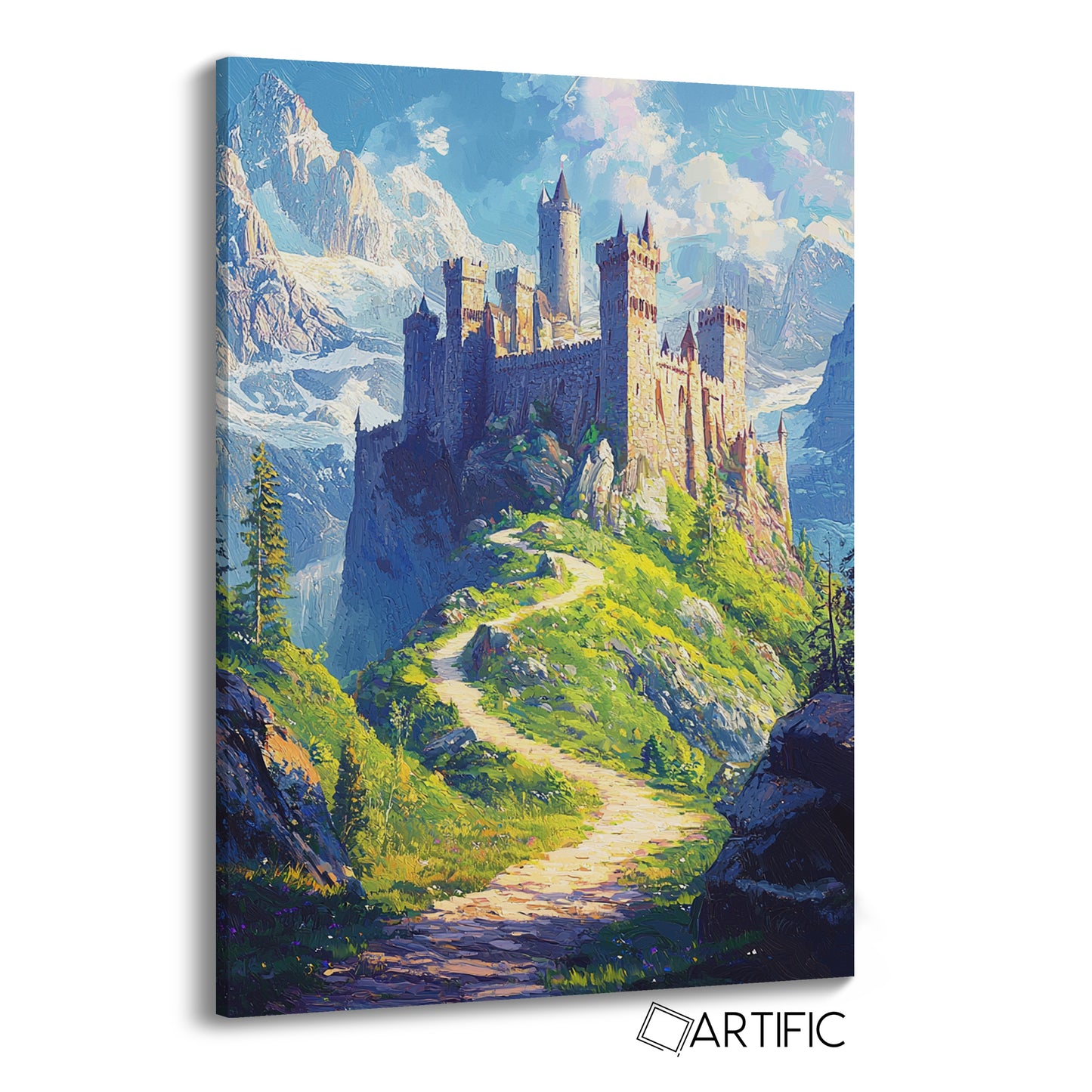 Castillo de Montaña Épico