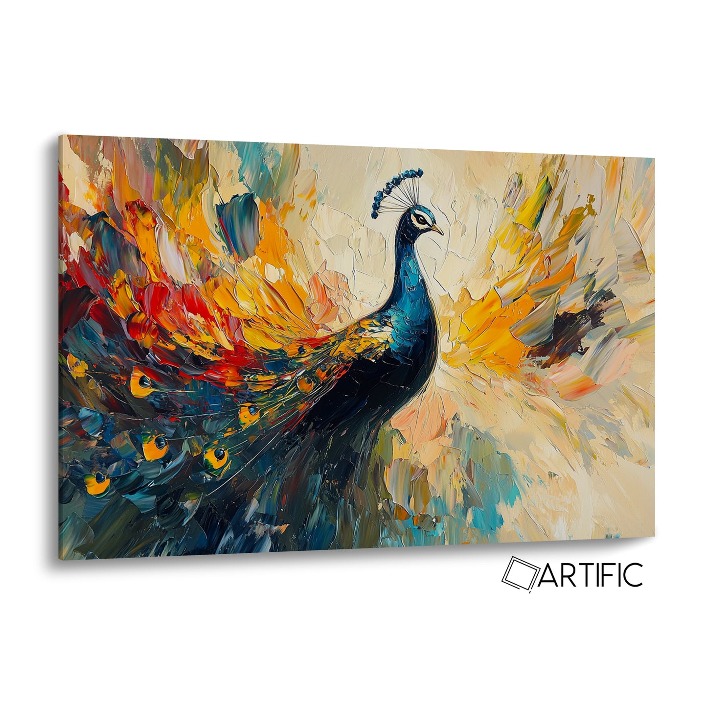 Pavo Real Vibrante