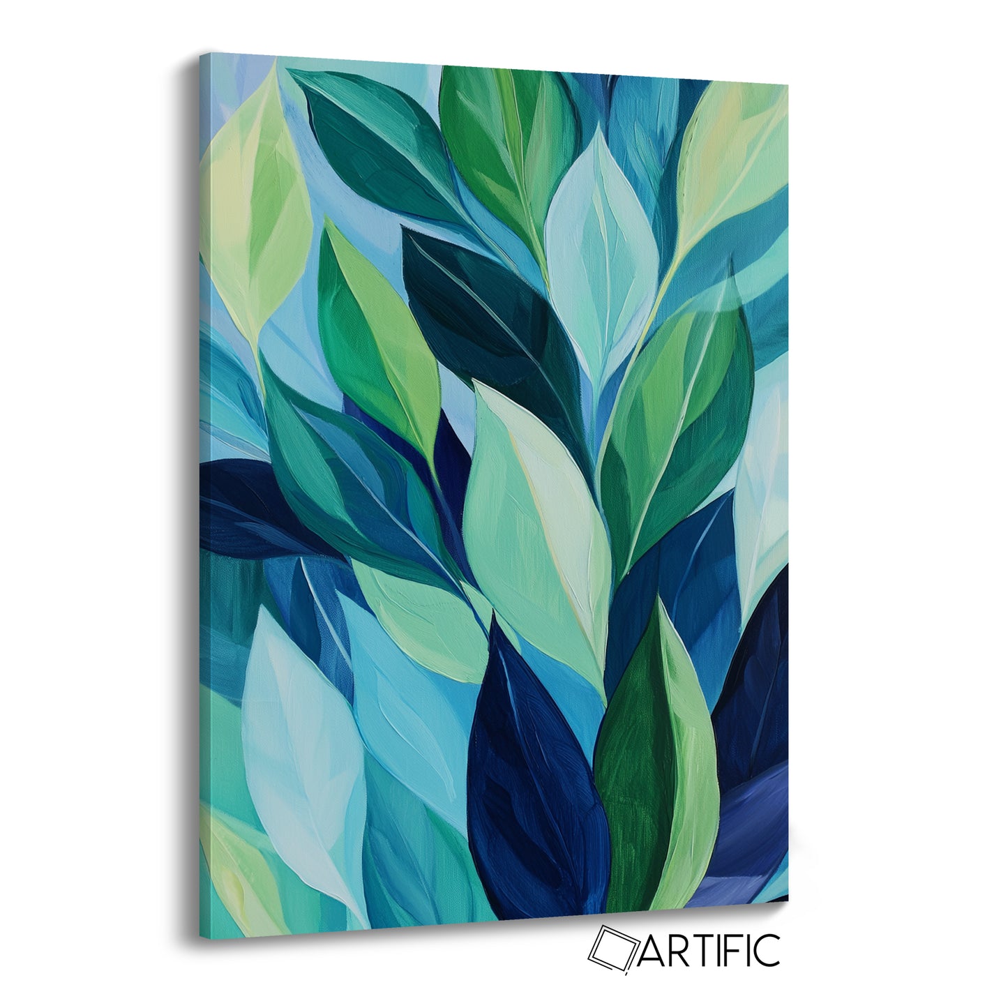 Arte de Hojas Coloridas