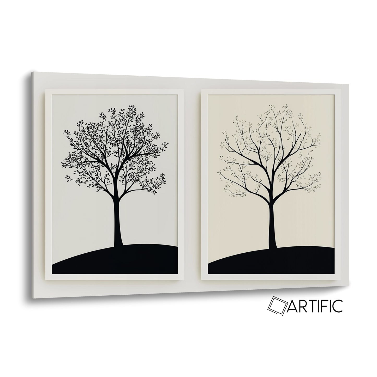 Cuadros Minimalistas Árboles