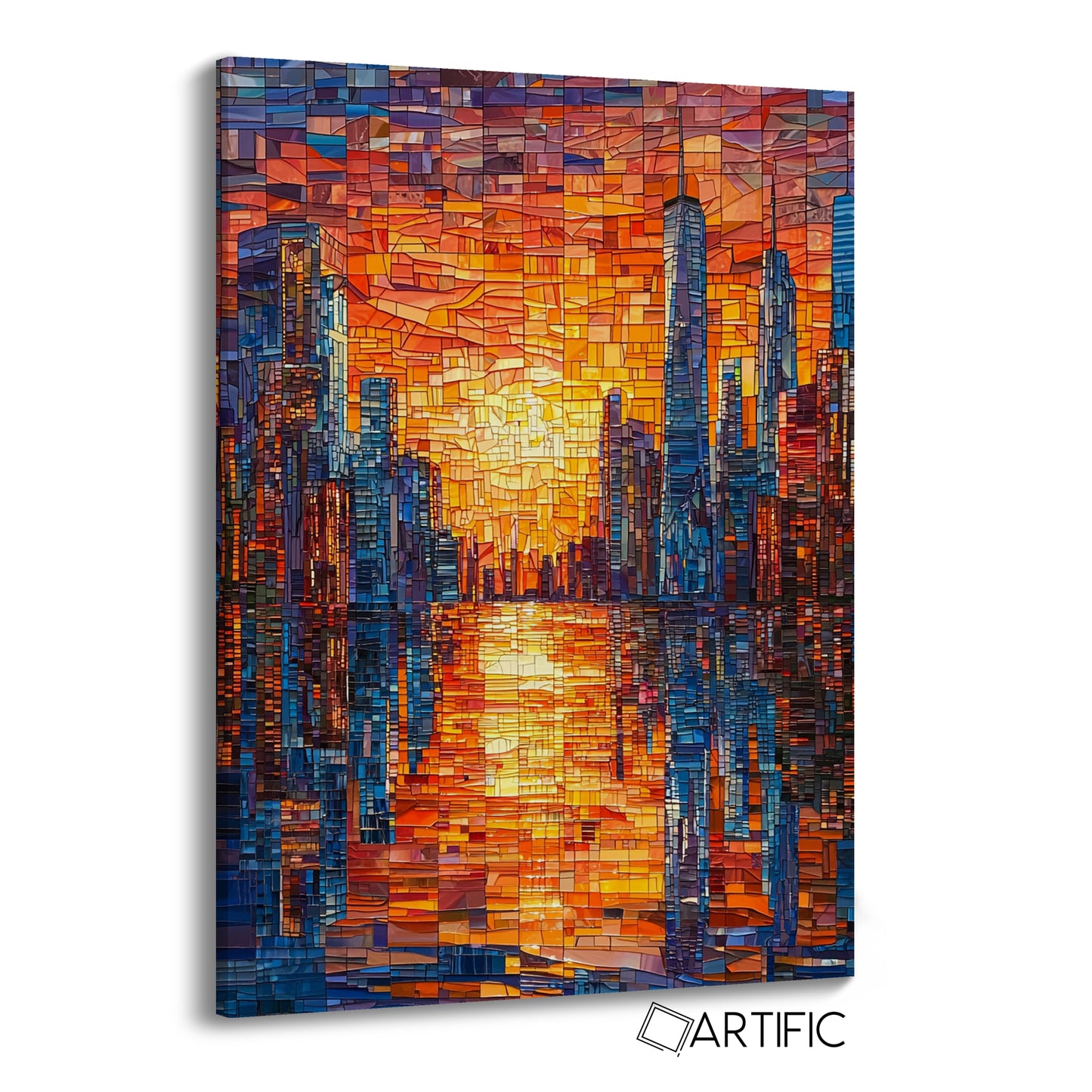 Mosaico Urbano Vibrante