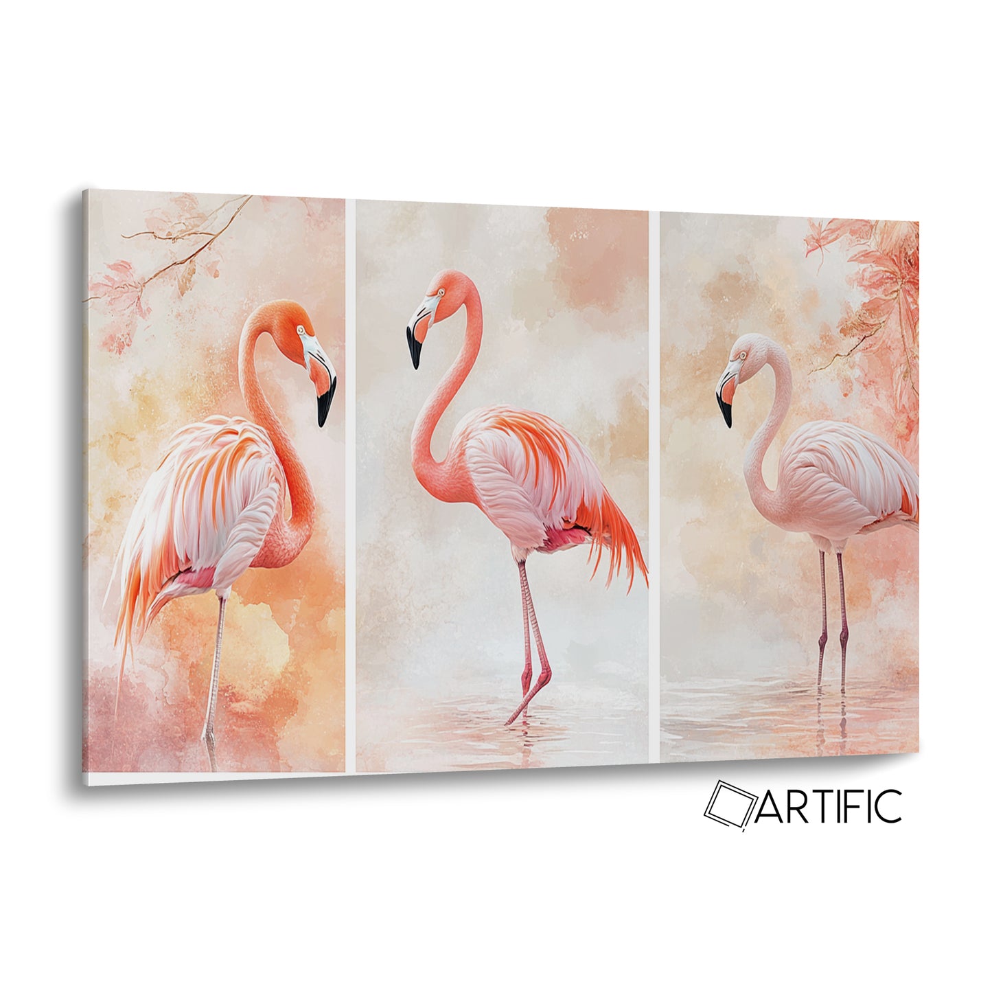Trío de Flamencos Pastel