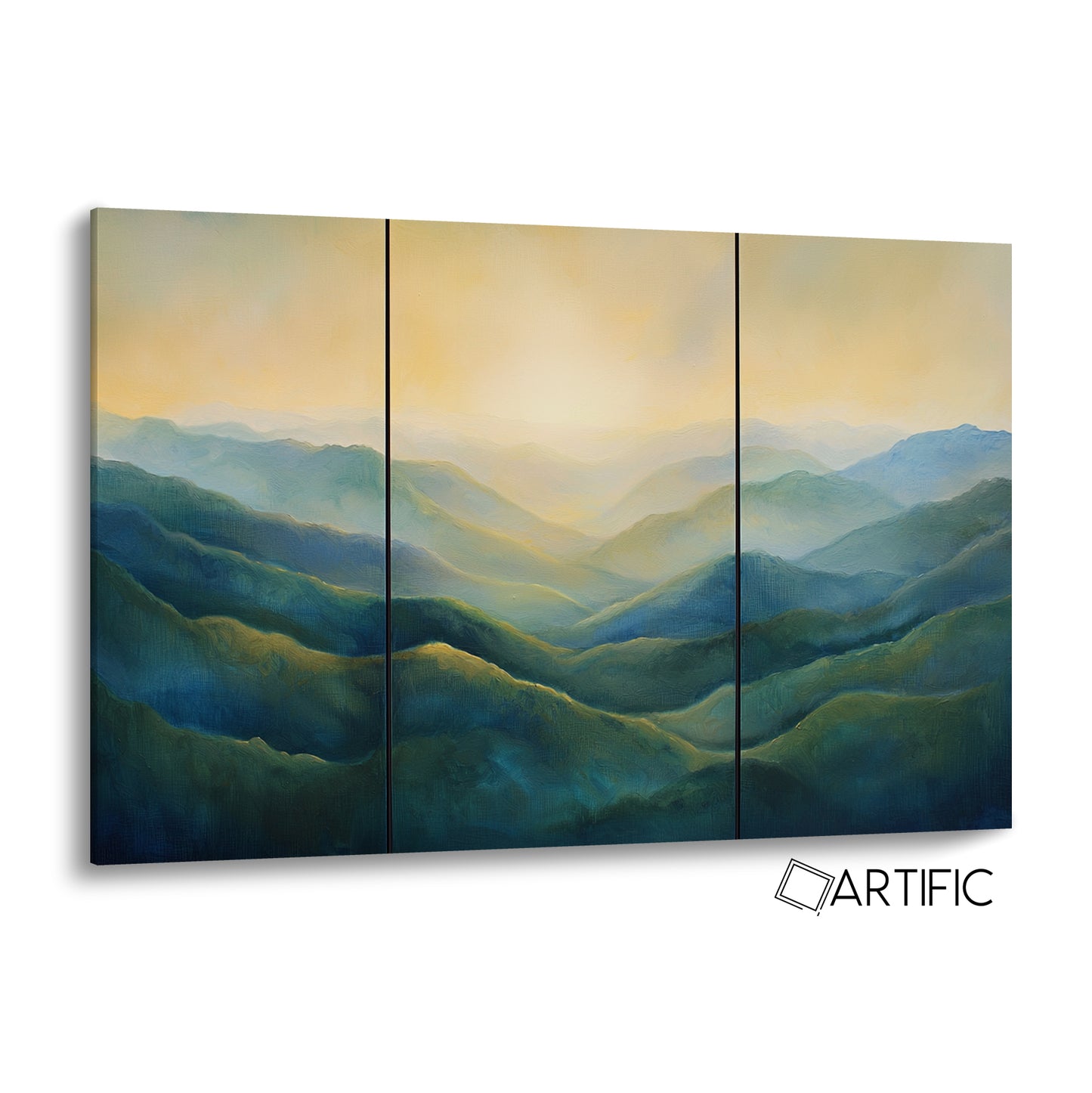 Paisaje Montañoso Tríptico