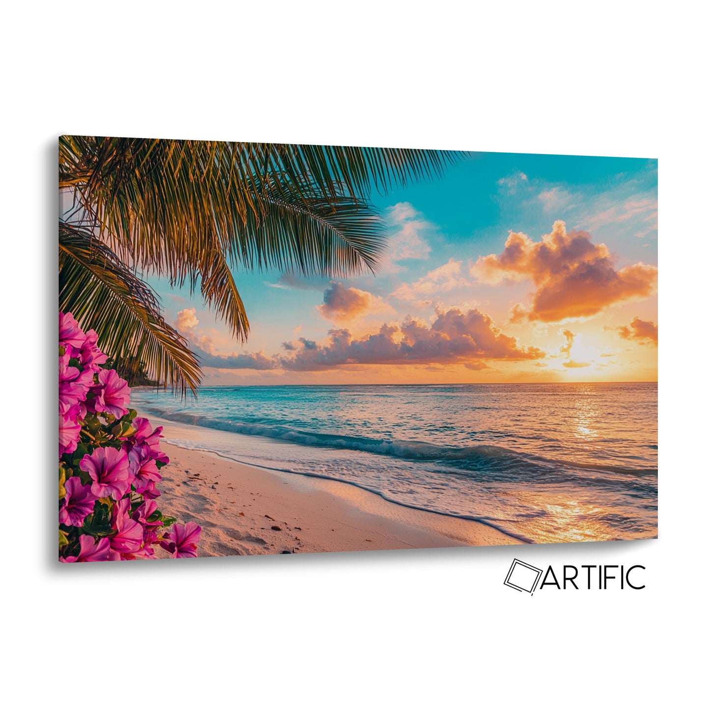 Paraíso Tropical al Atardecer