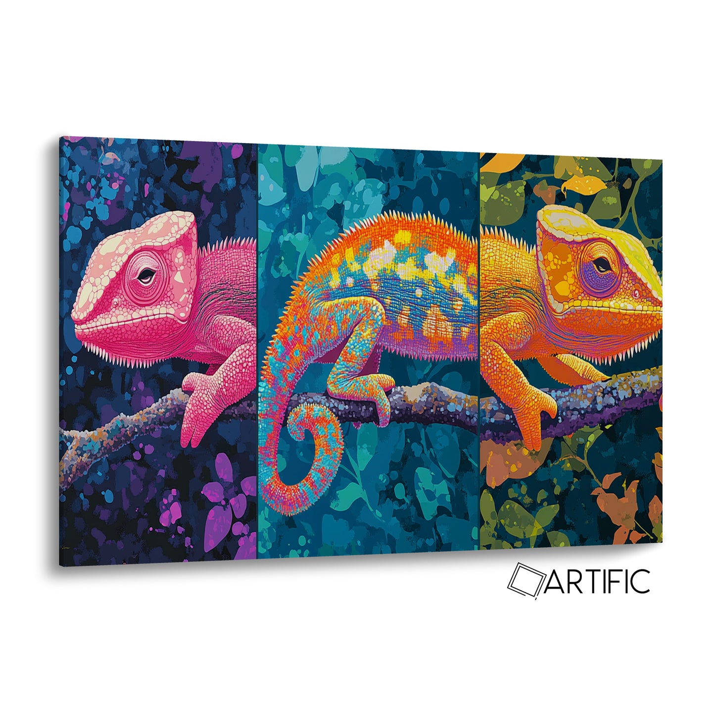 Camaleón Multicolor