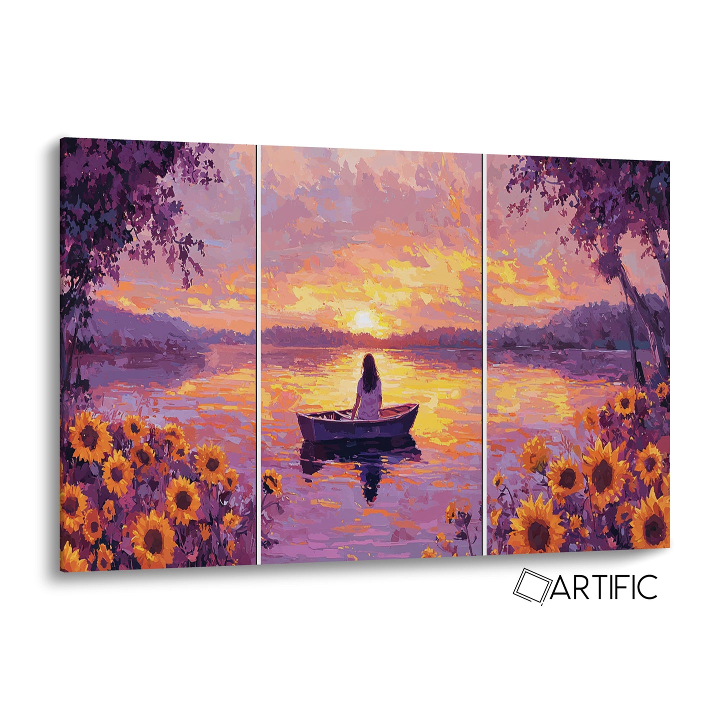 Sereno Lago al Atardecer