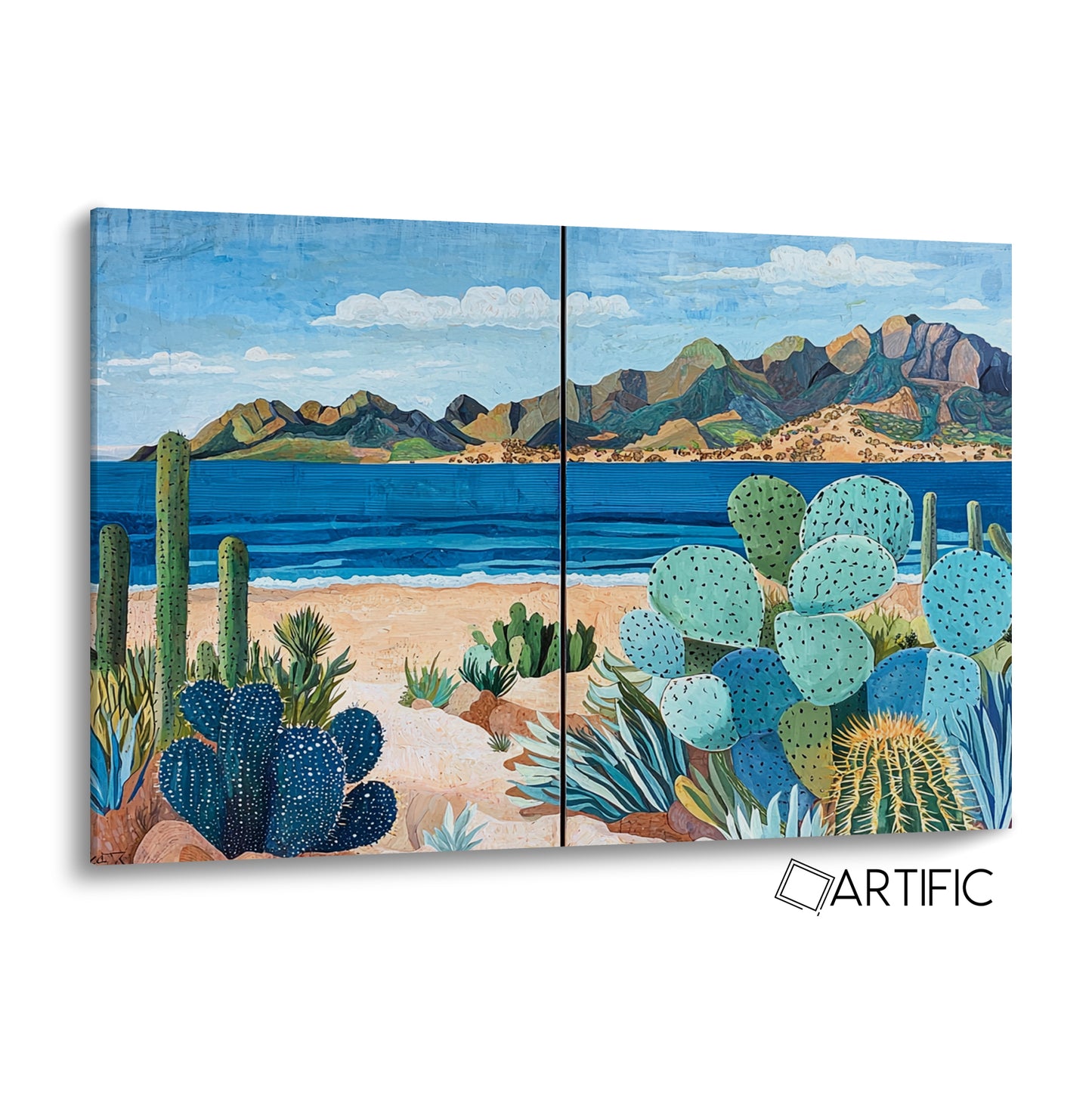 Arte de Cactus Costero