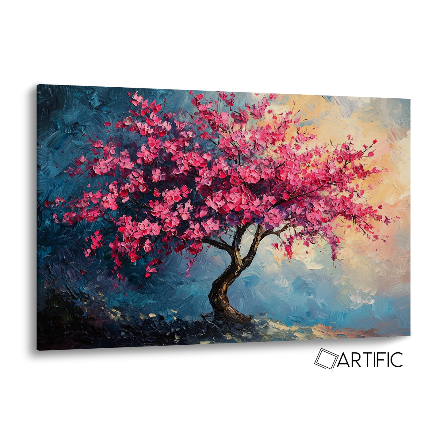 Árbol de Flores Rosas