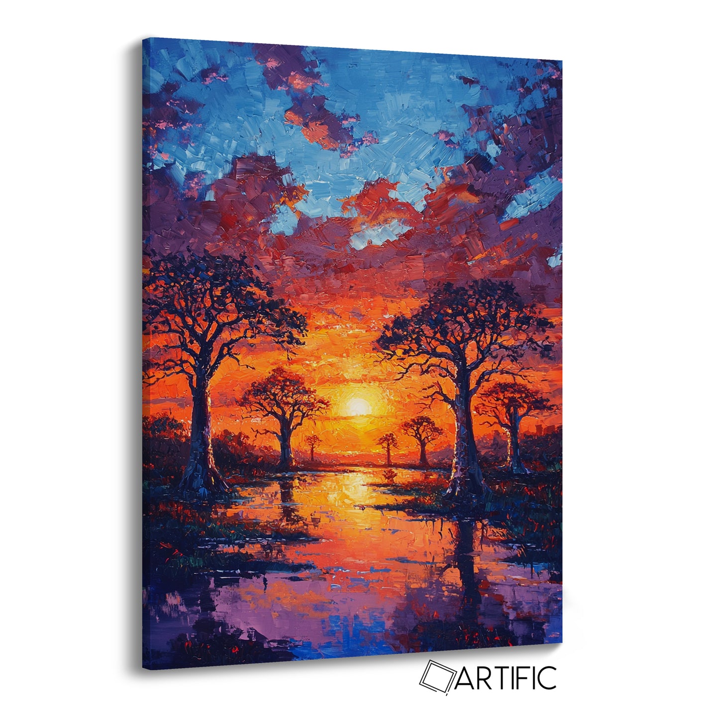 Puesta de Sol Vibrante