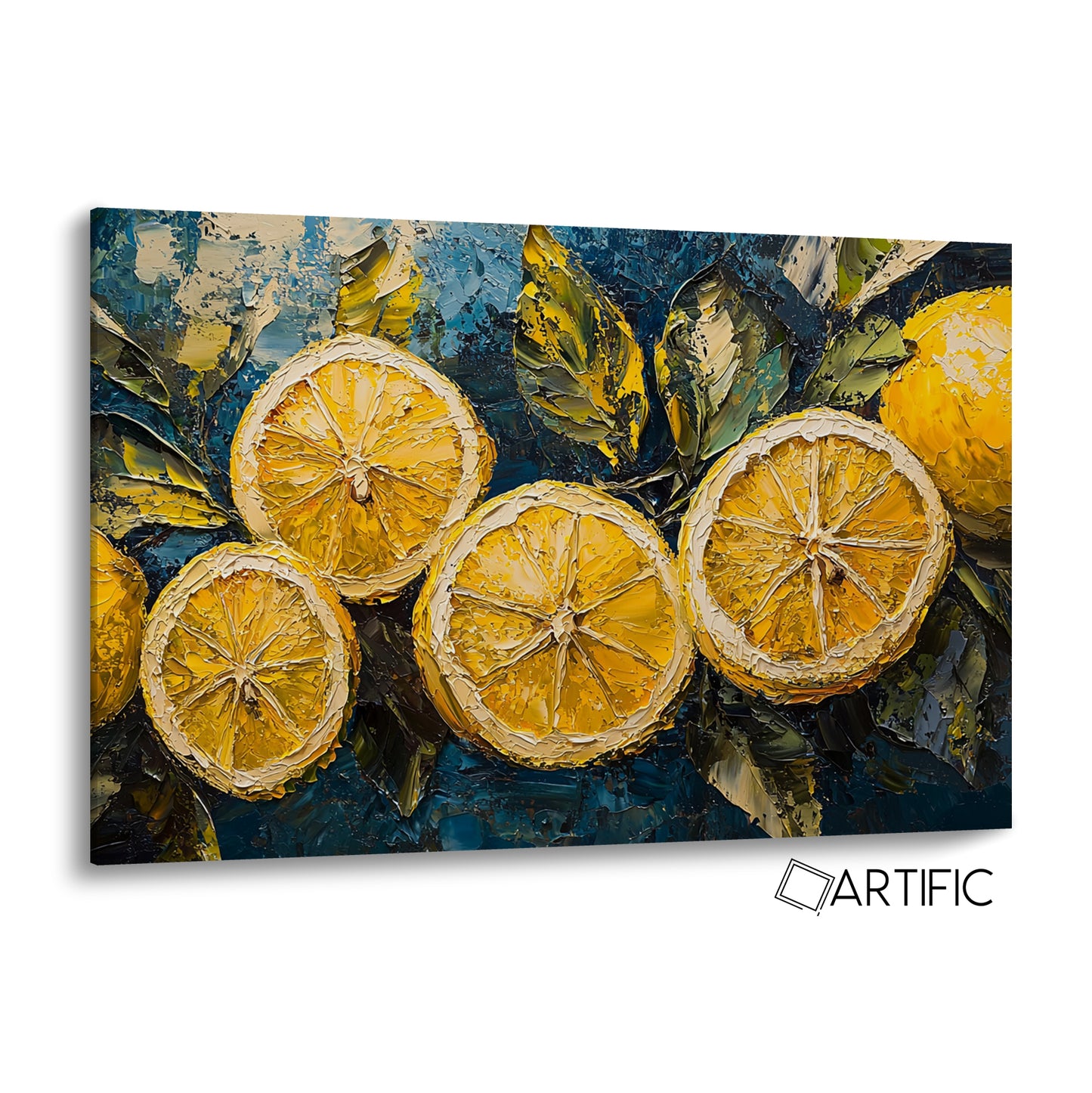 Arte de Limones Luminosos