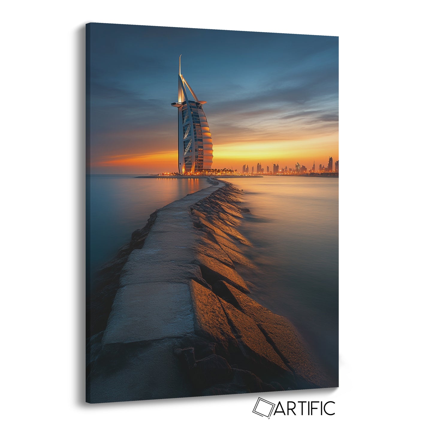 Atardecer en Dubai