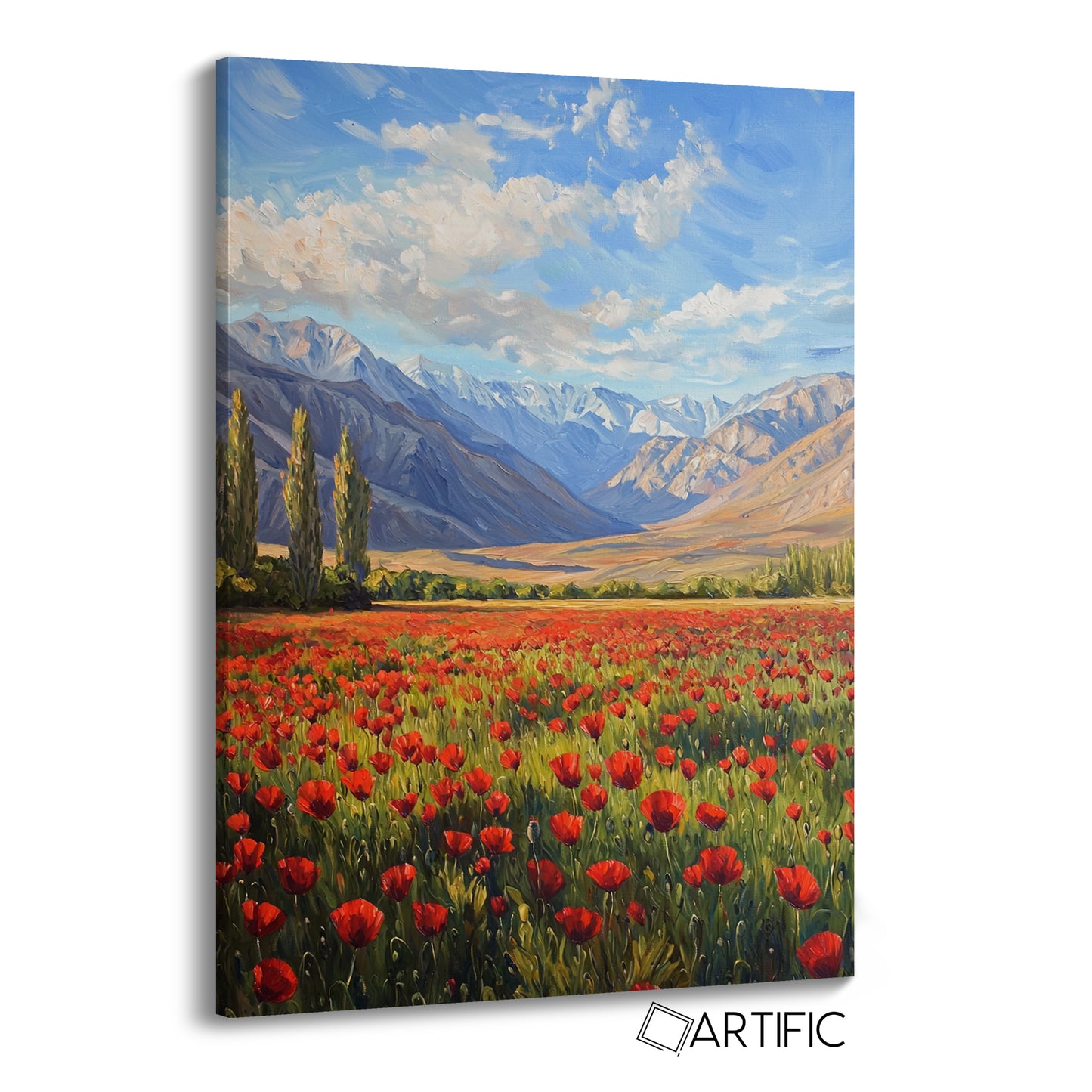Amapolas y Montañas