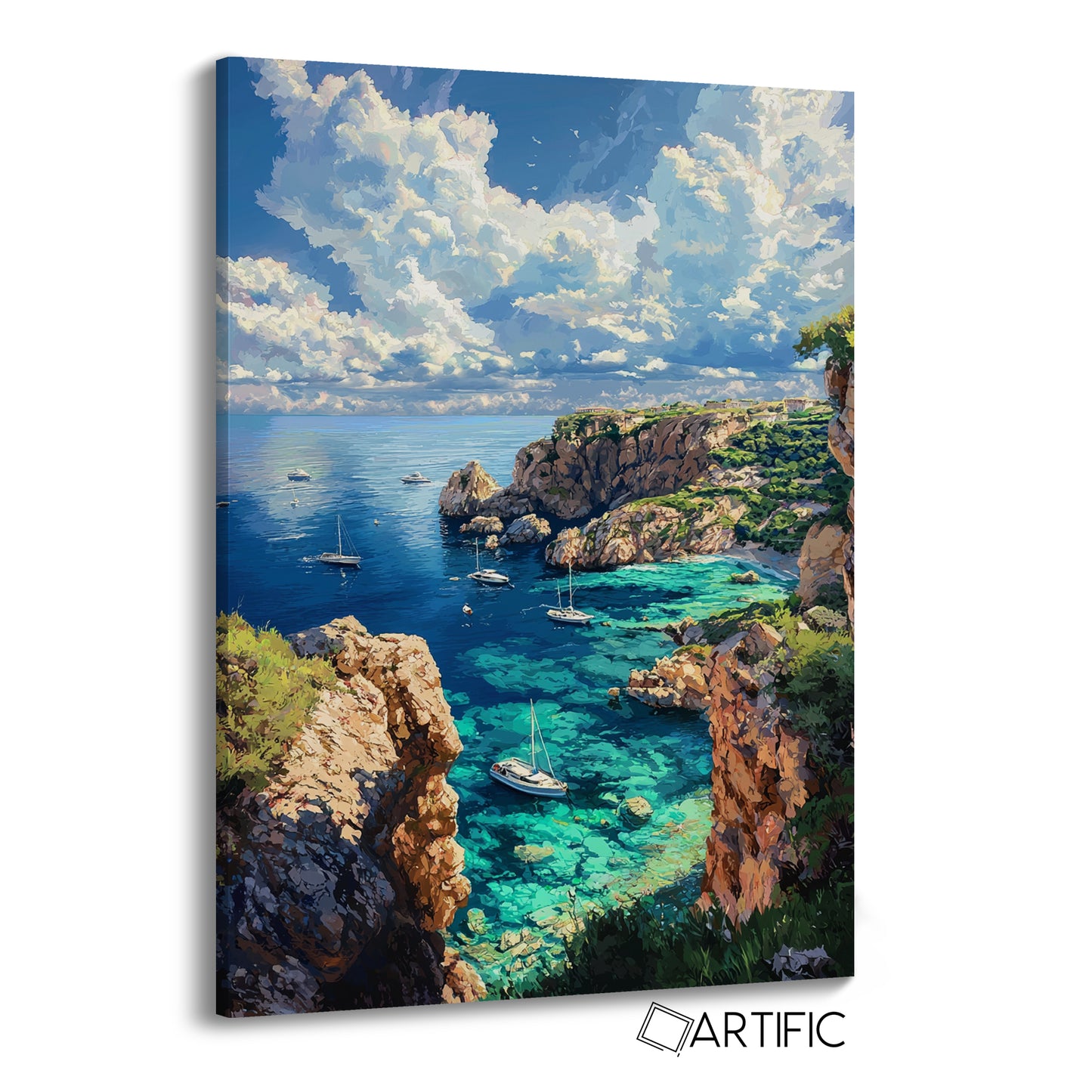 Paisaje Marítimo Vibrante