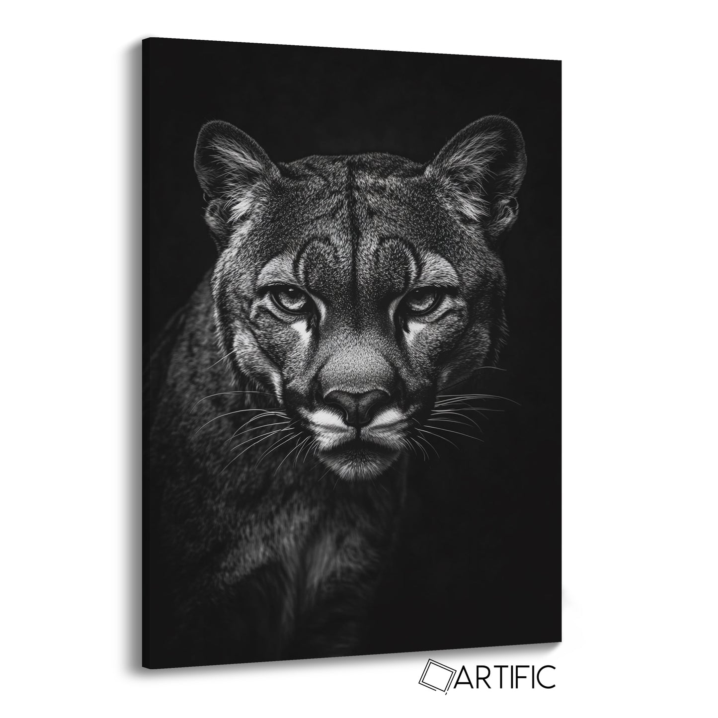 Retrato de Felino Majestuoso