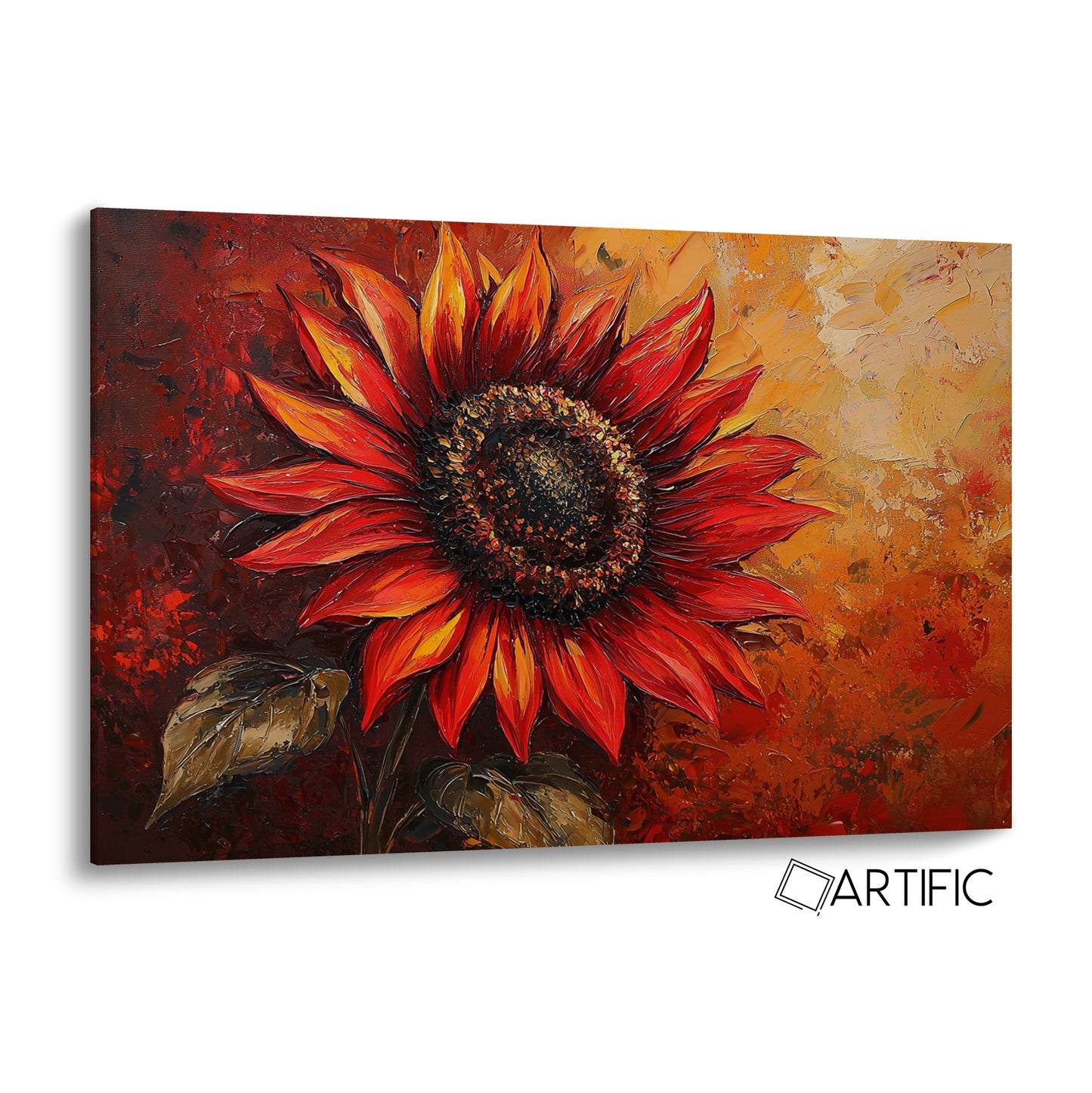 Arte de Girasol Vibrante