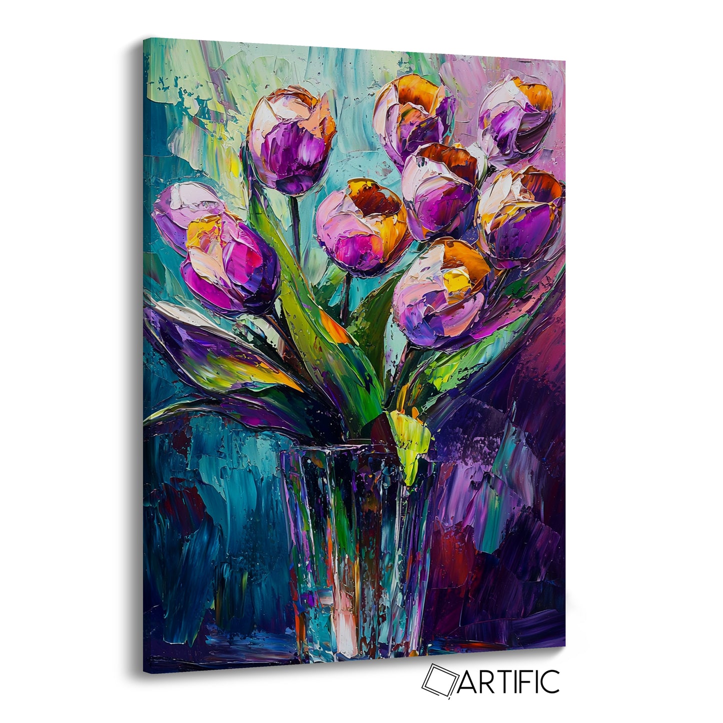 Tulipanes Vibrantes