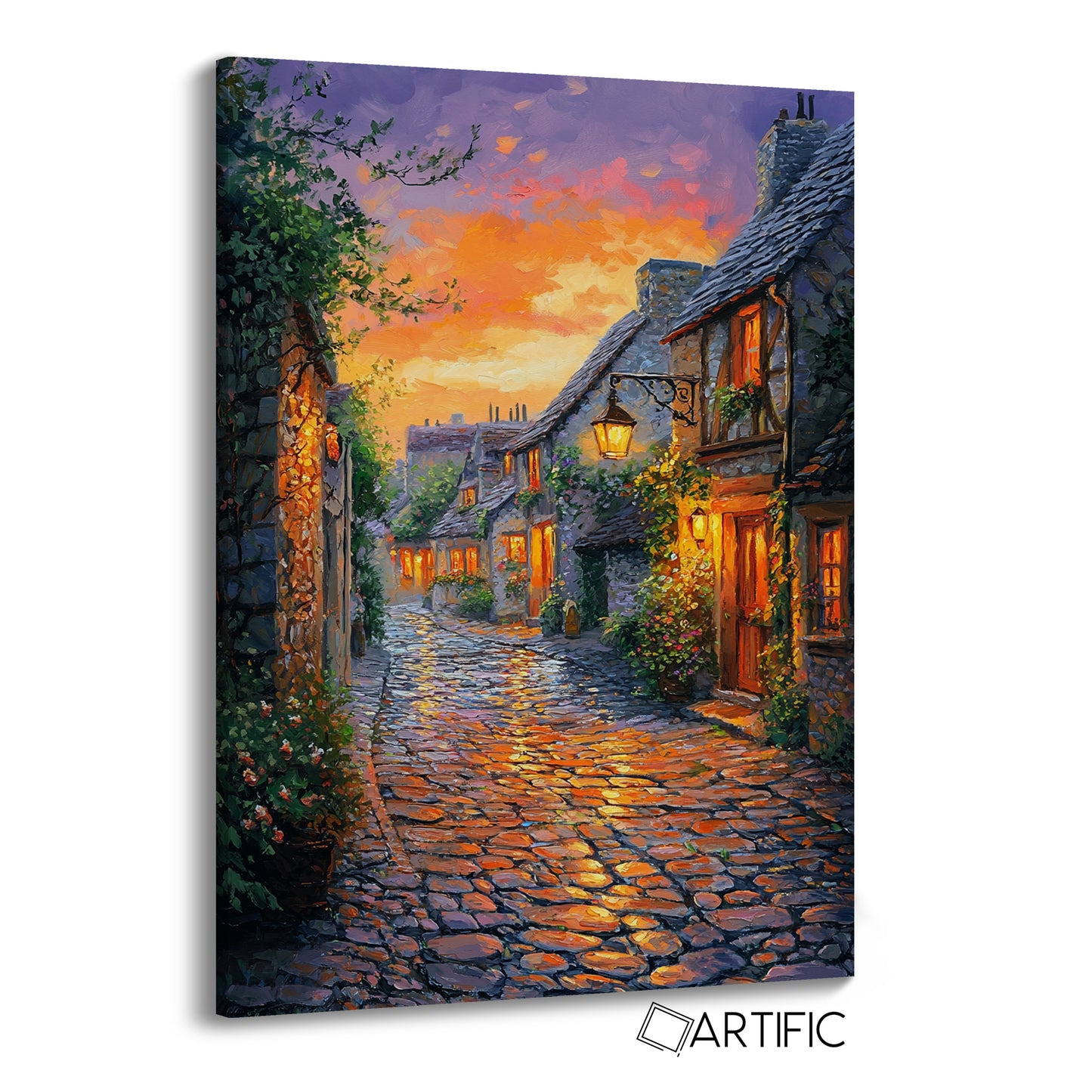 Calle del Atardecer Encantado