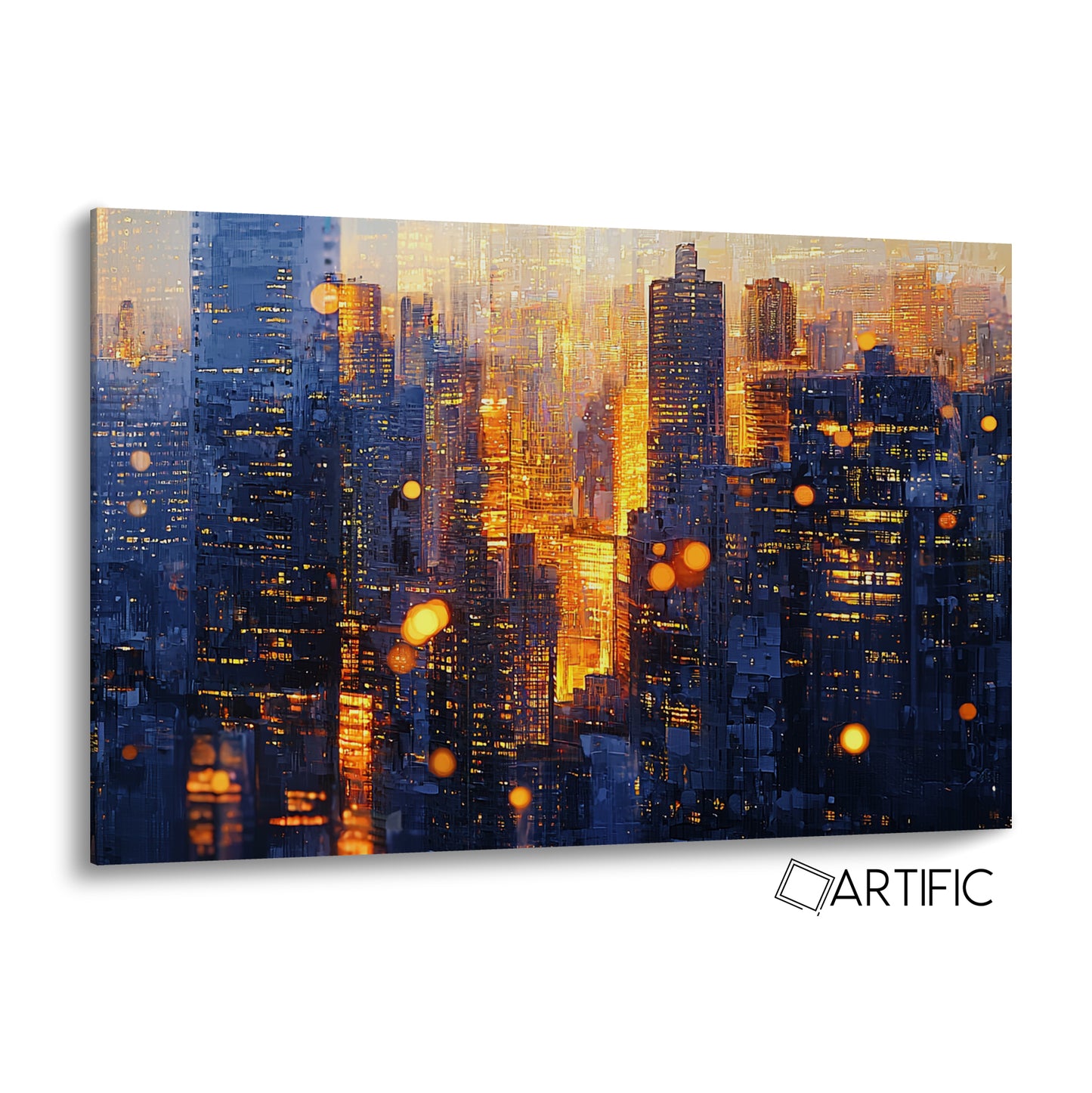 Esplendor del Crepúsculo Urbano