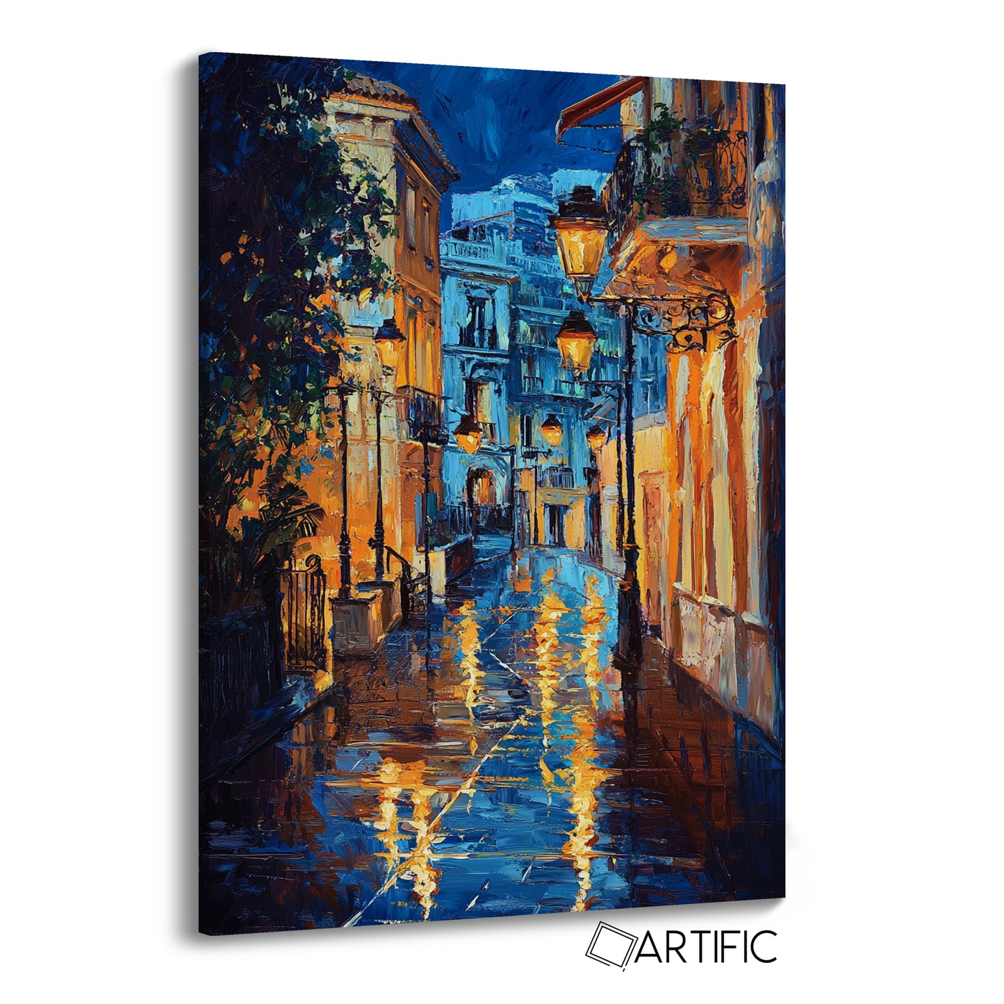 Calle de Ensueño Nocturno