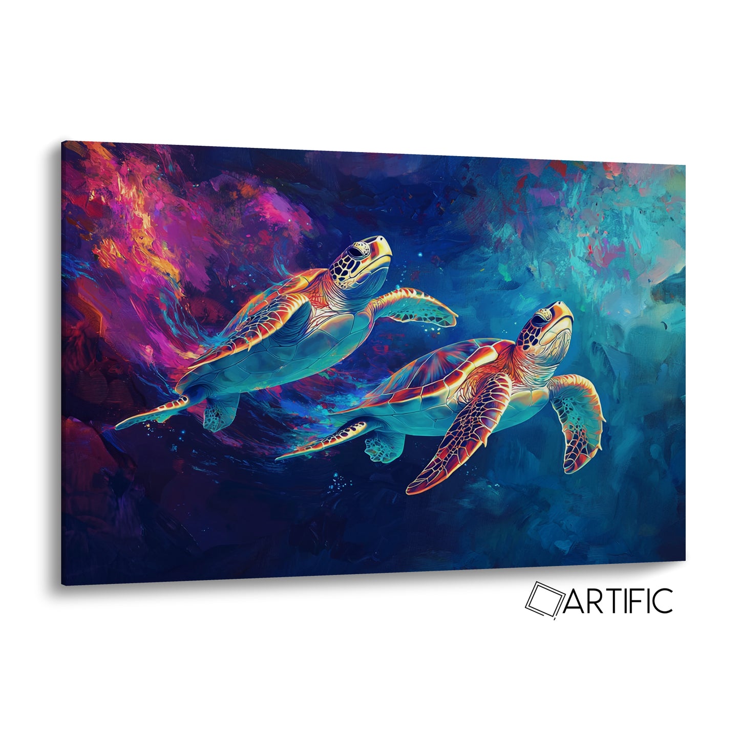 Elegancia de Tortugas Marinas