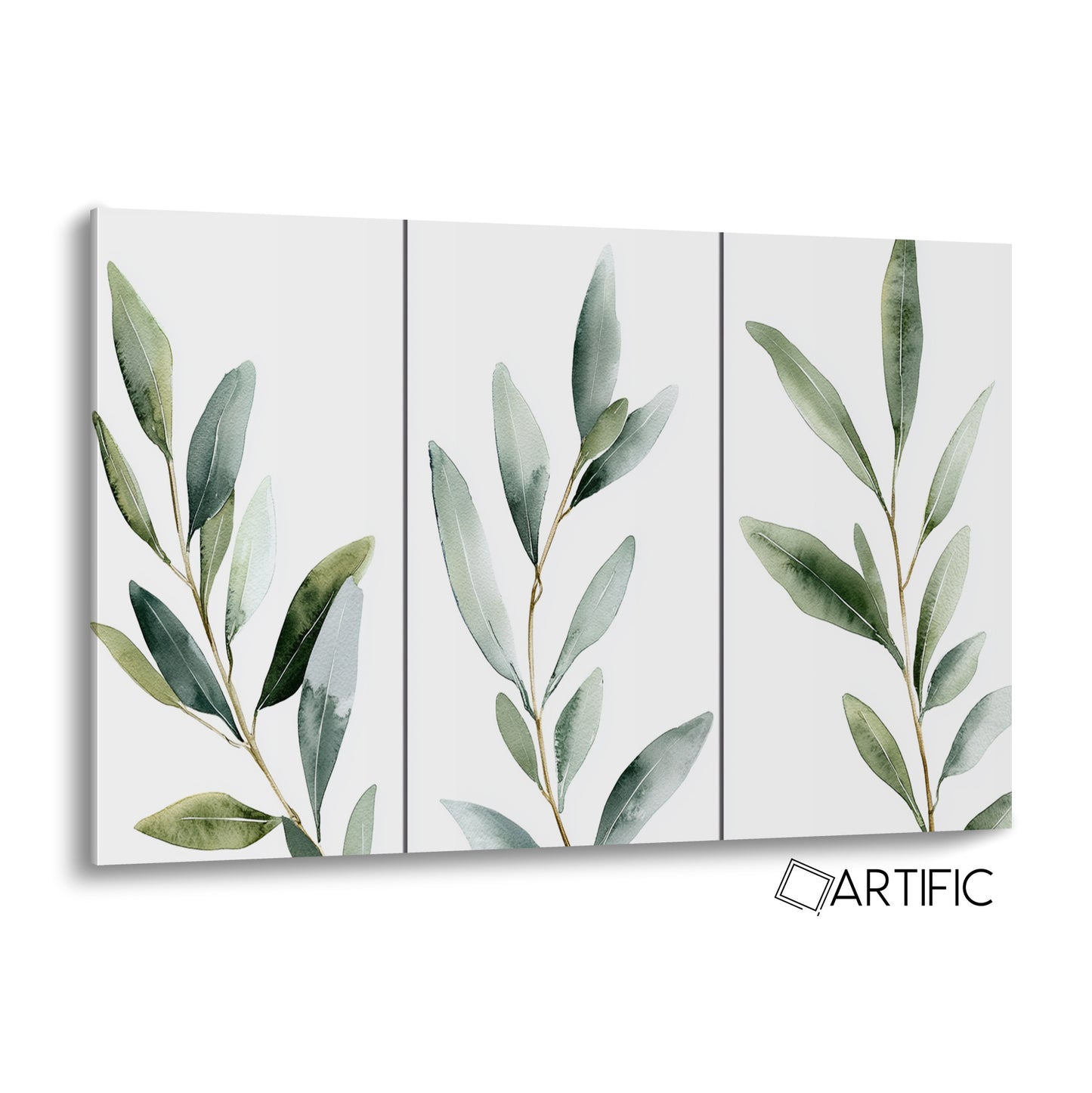 Tríptico Botánico Minimalista