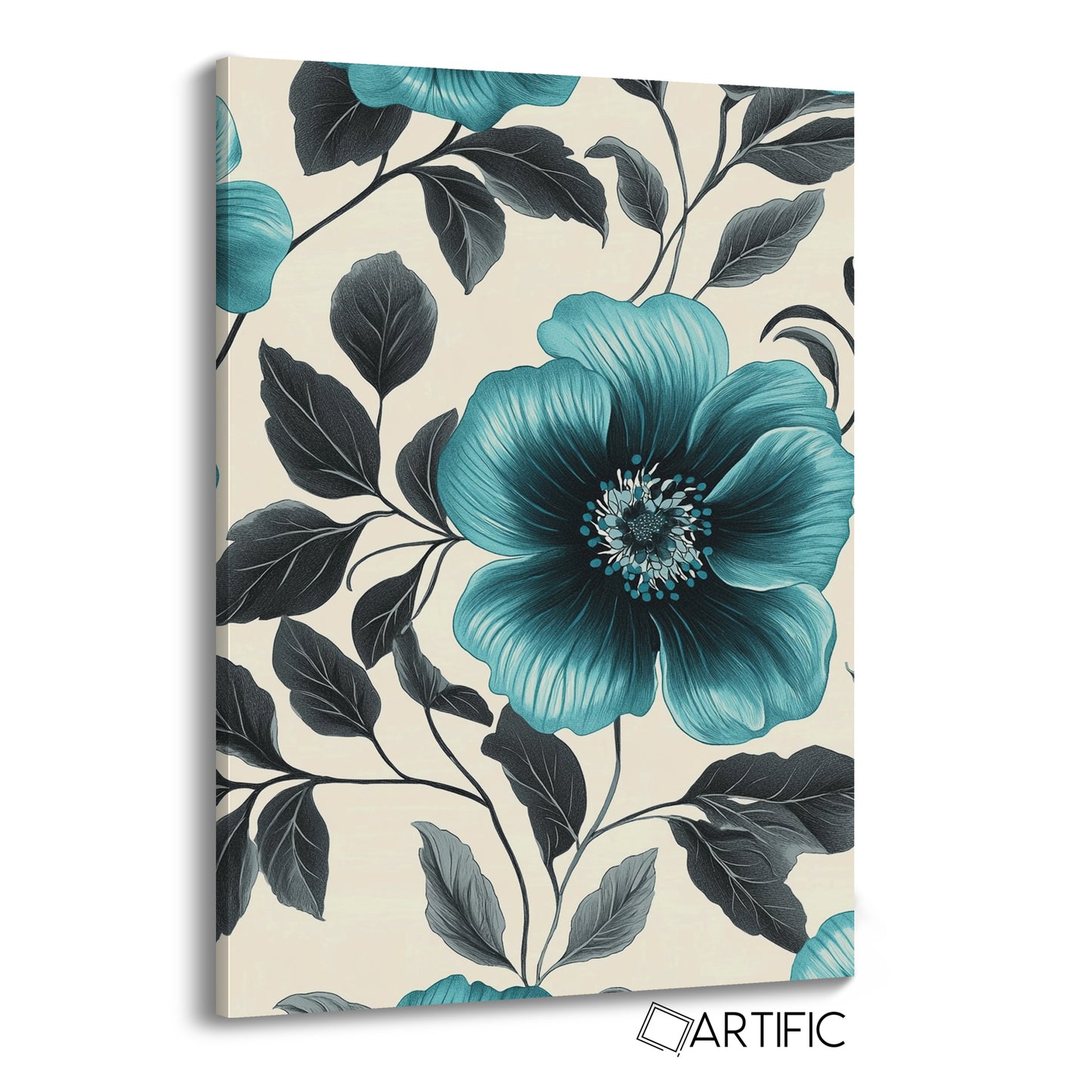 Flores Azules Clásicas