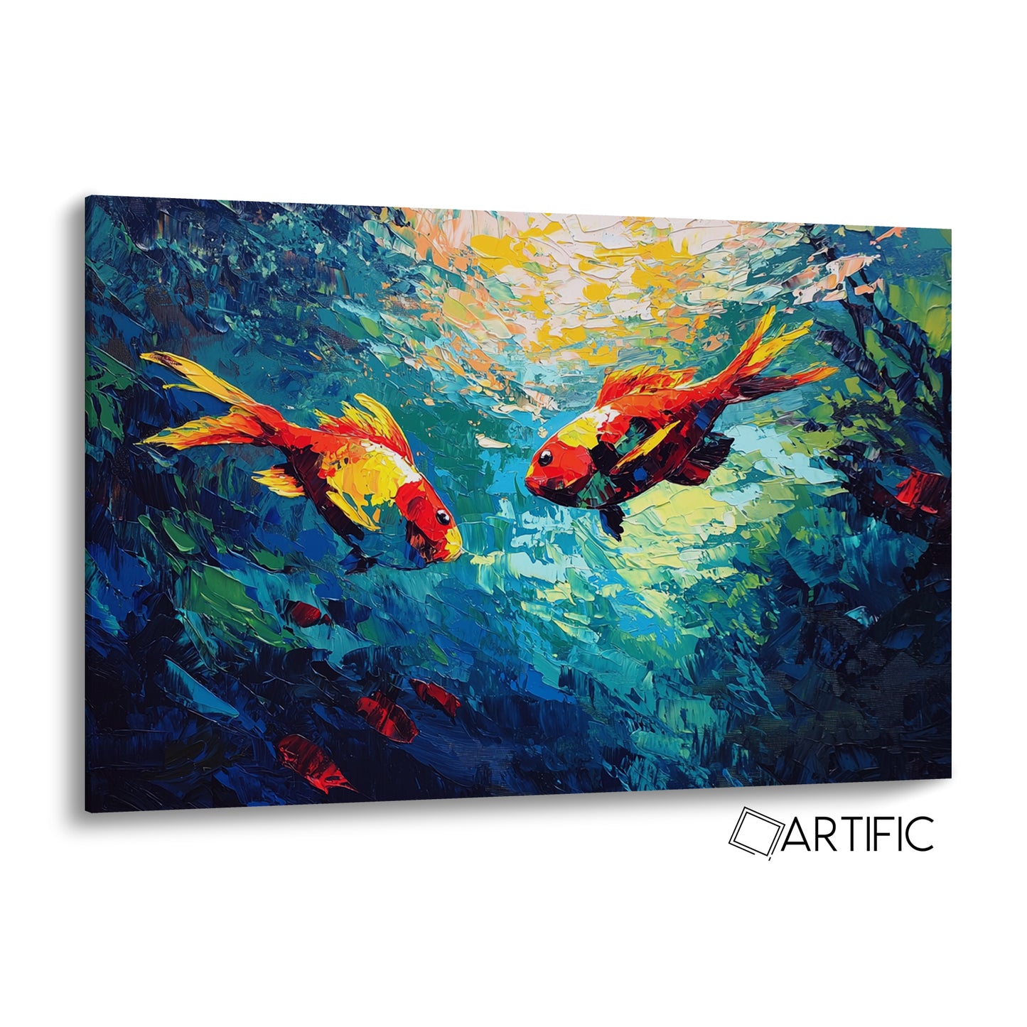 Arte de Peces Coloridos