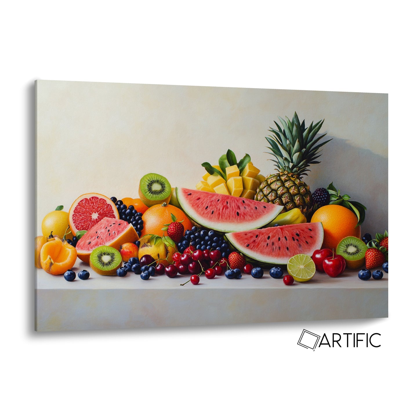Arte de Frutas Vibrantes