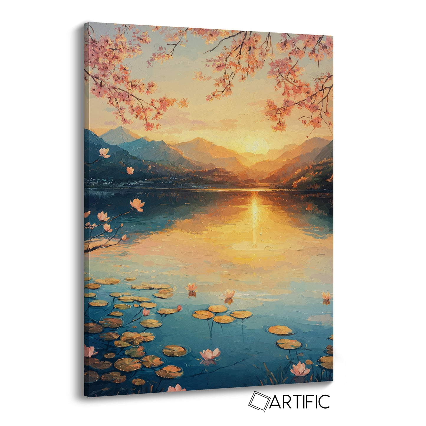 Atardecer de Cerezos