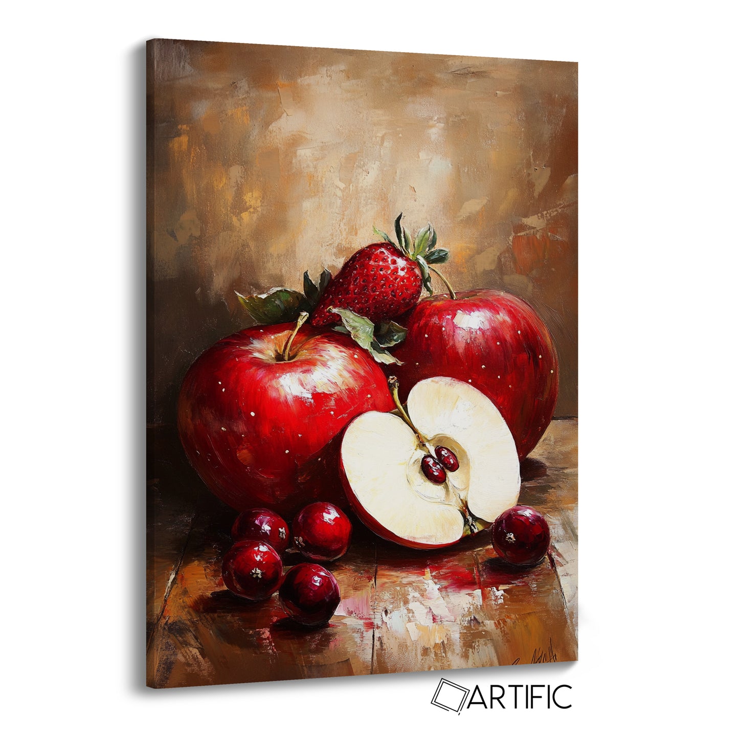 Frutas Rojas Elegantes