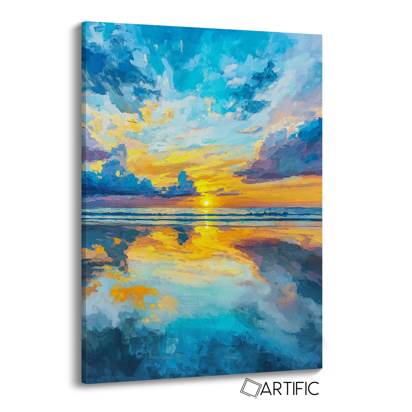 Paisaje de Ensueño al Atardecer