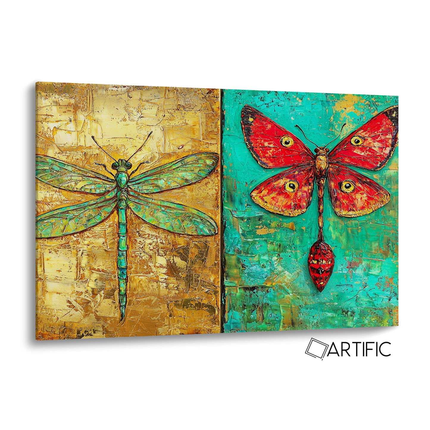 Arte de Insectos Brillantes