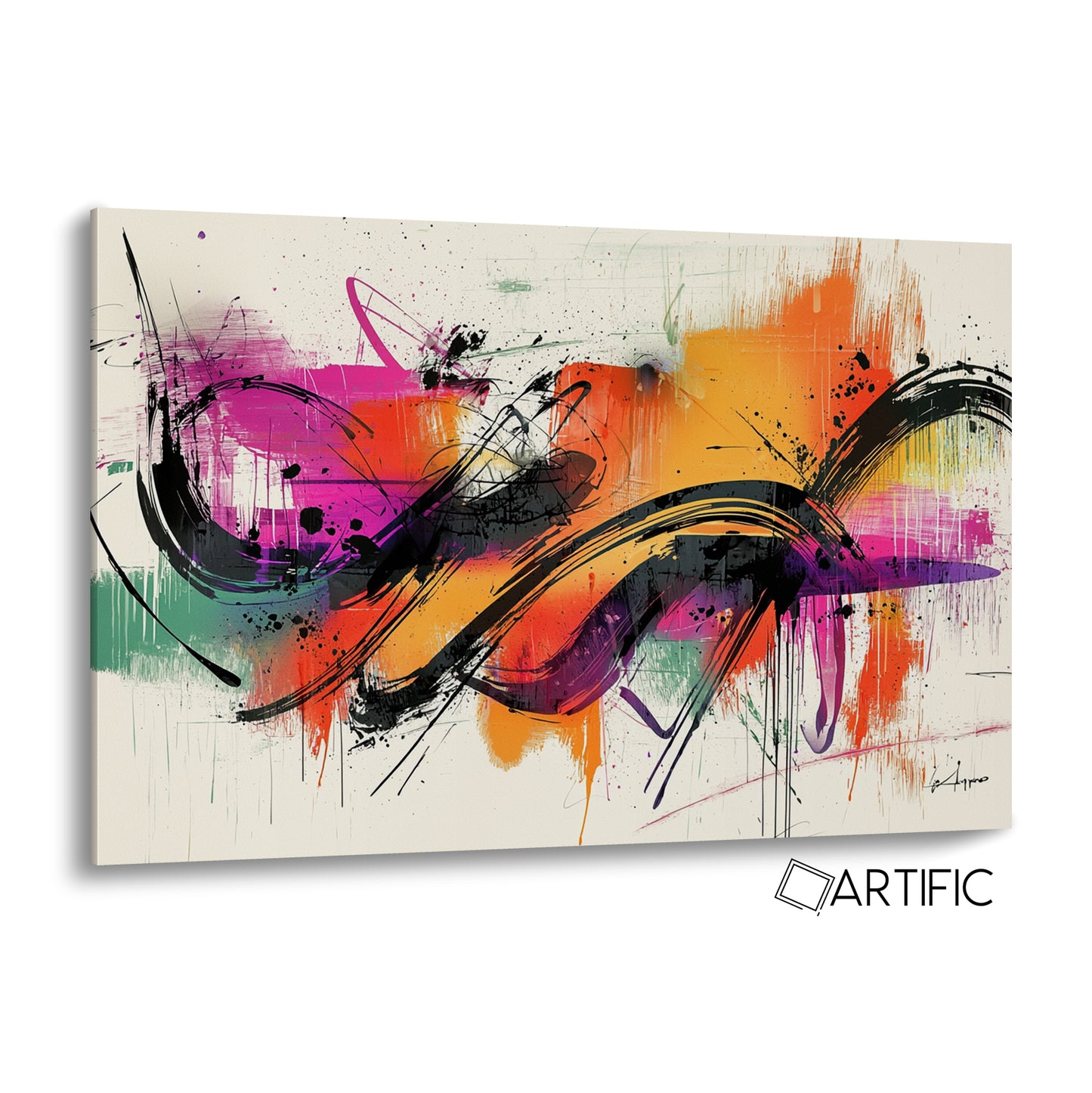 Arte Abstracto Vibrante