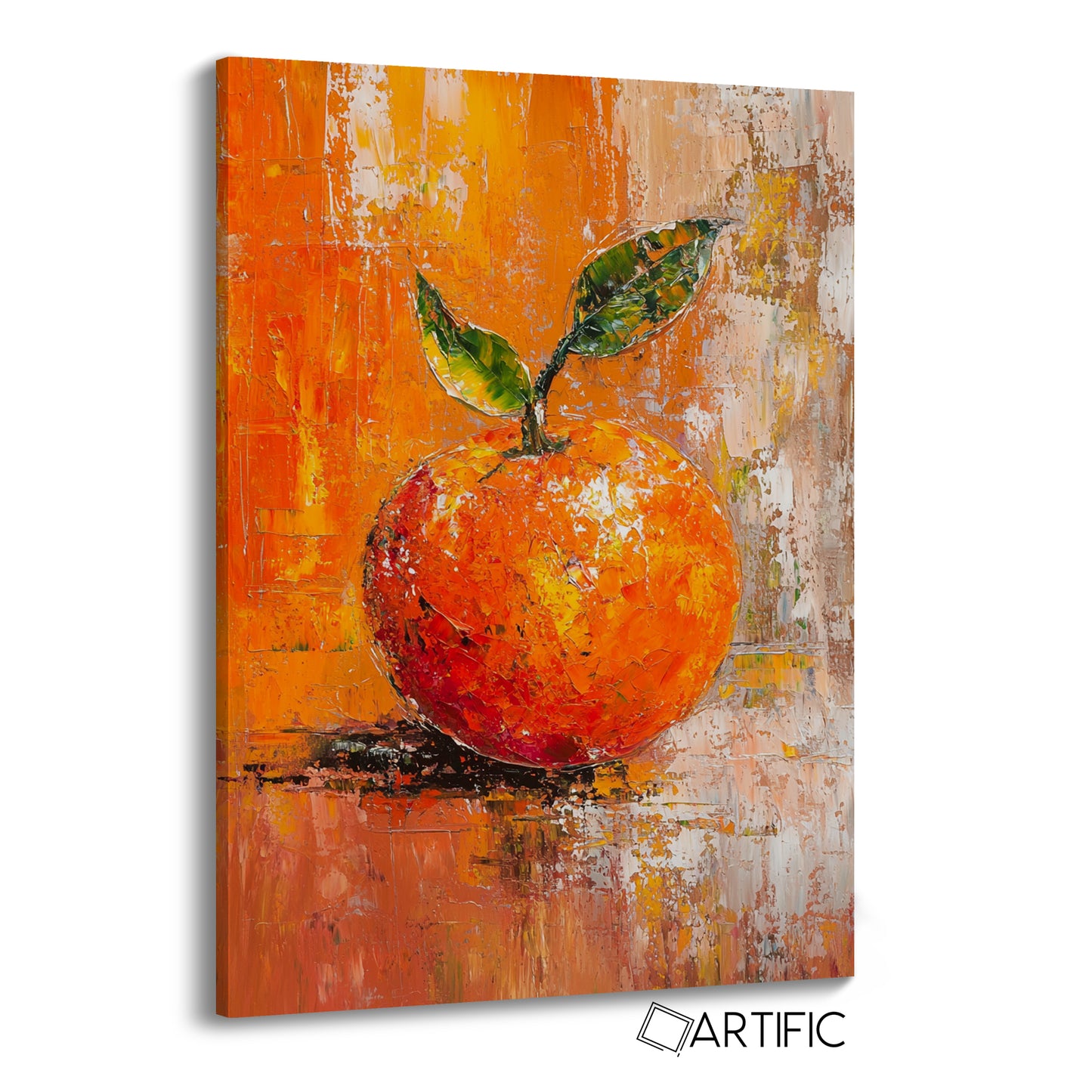 Arte de Mandarina Vibrante