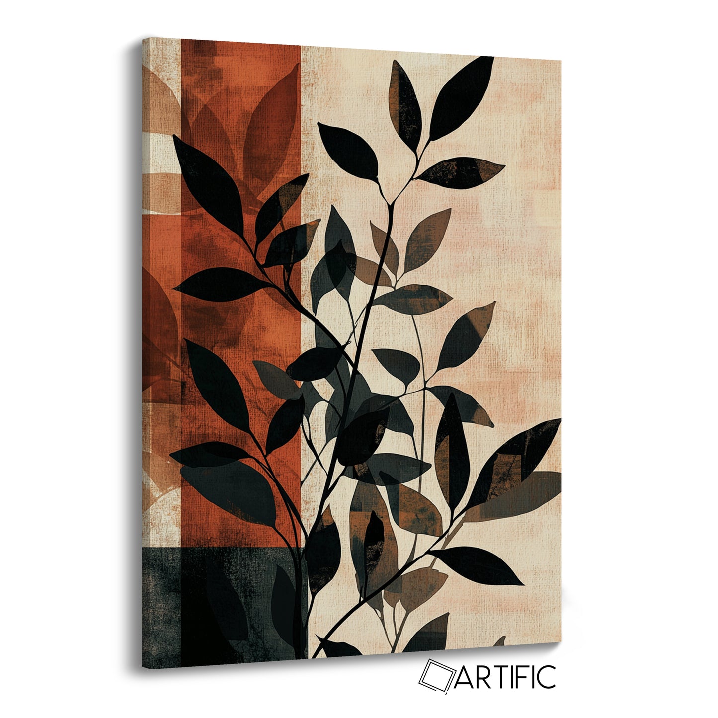 Hojas Abstractas Elegantes