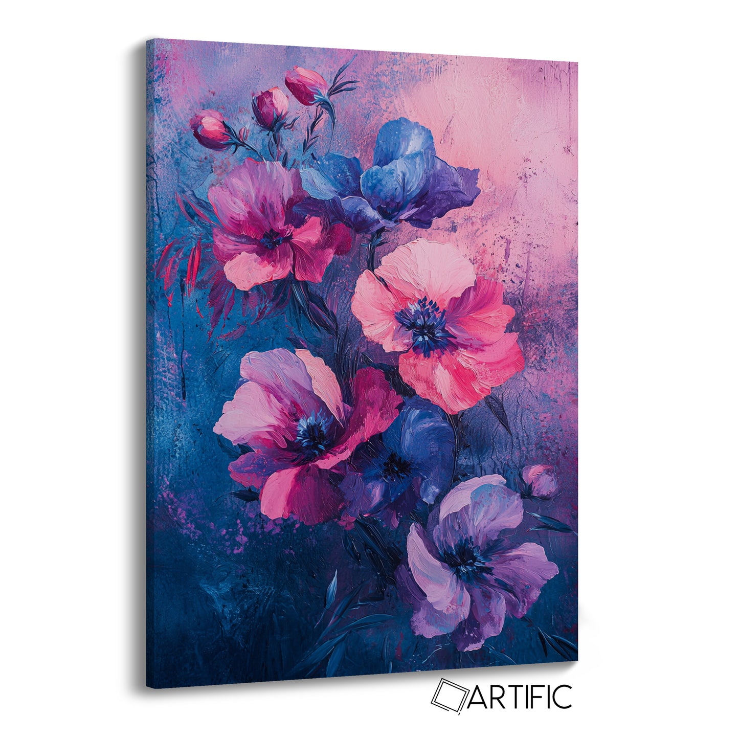 Flores Pastel Vibrantes