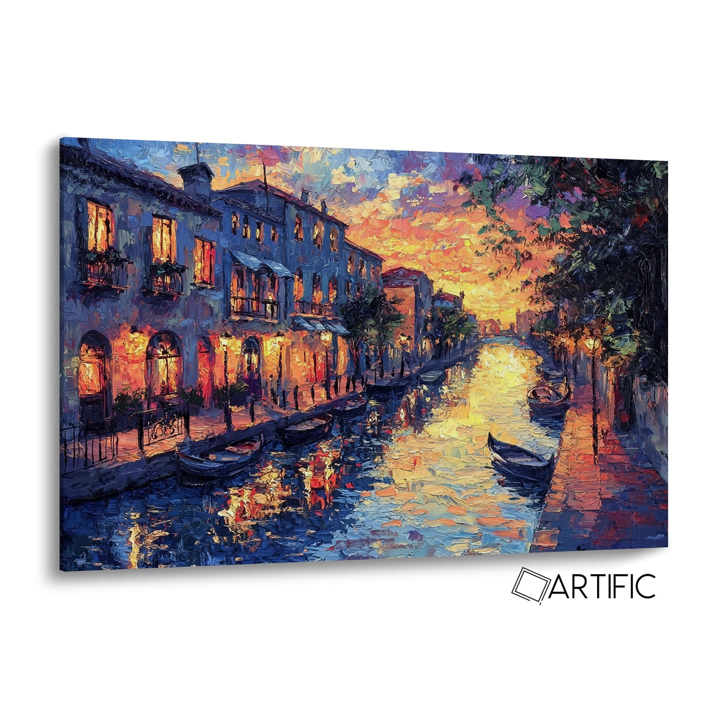 Atardecer en el Canal