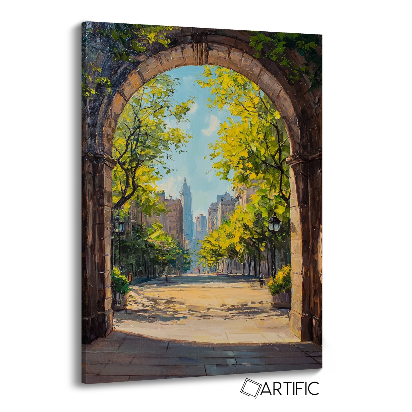 Vista Urbana Pintoresca