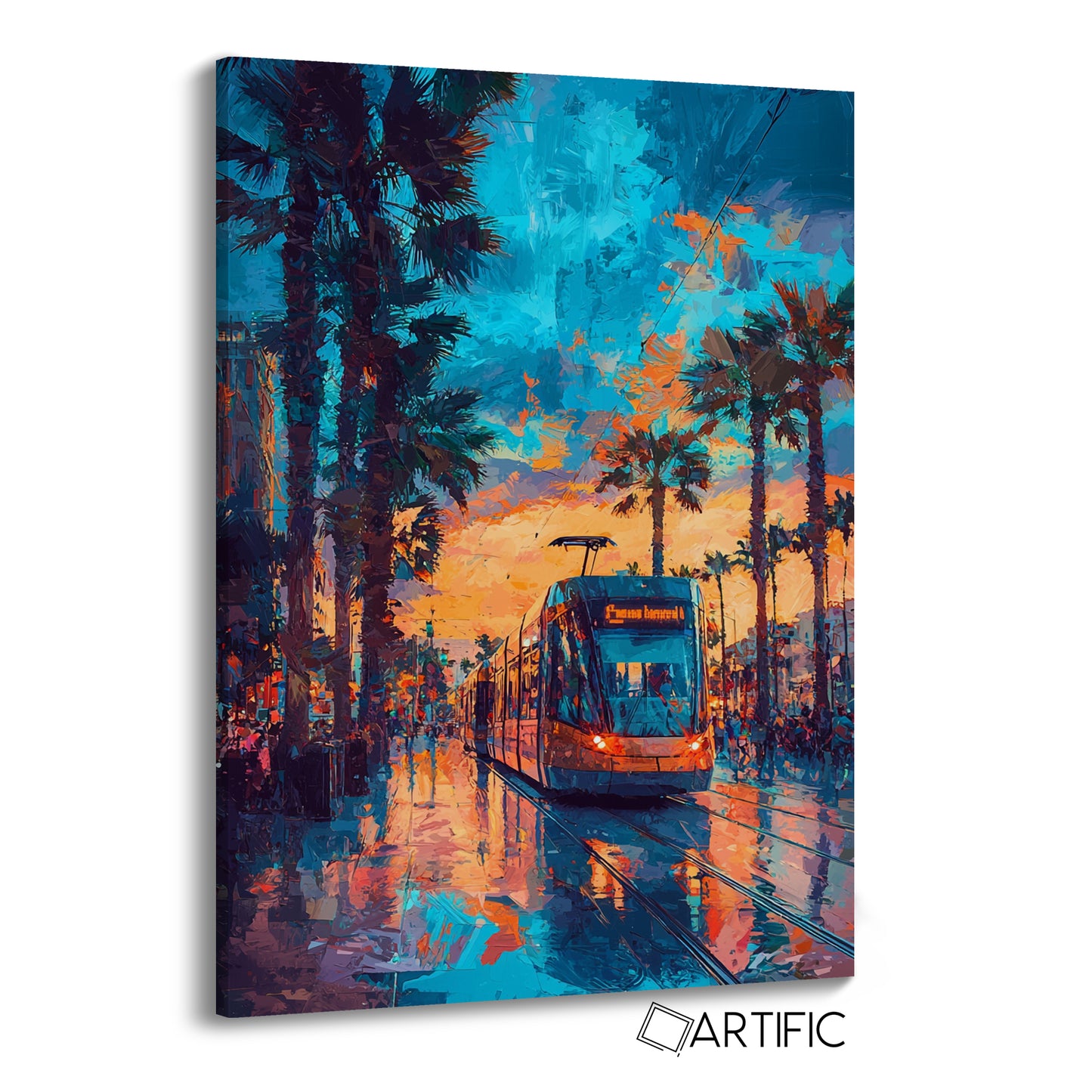 Tranvía al Atardecer