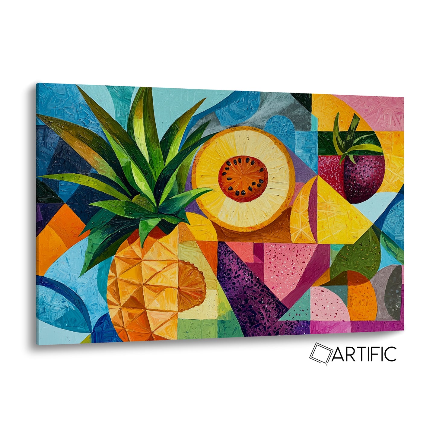 Arte de Frutas Vibrante