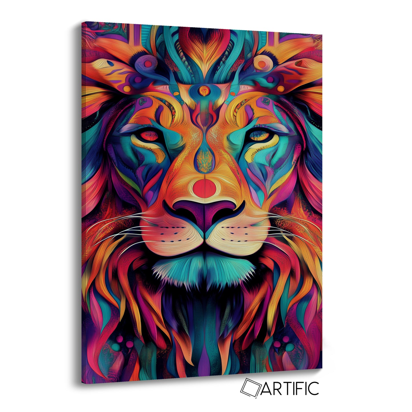 Arte León Multicolor