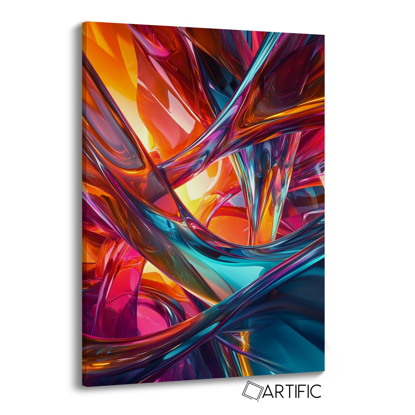 Luz Multicolor Cristalina