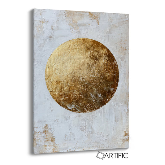 Elegancia Abstracta en Oro