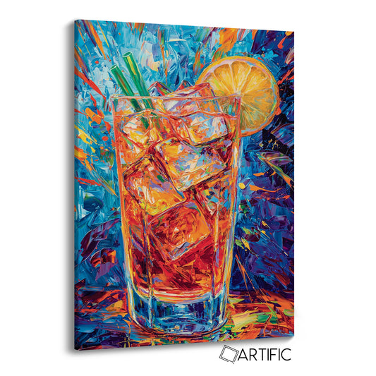 Cóctel en Arte Abstracto