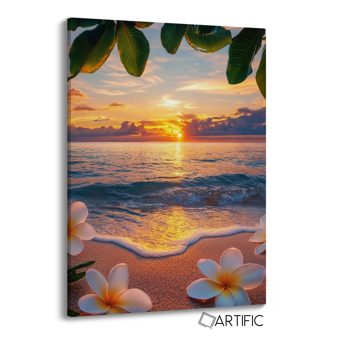 Paraíso Tropical al Atardecer