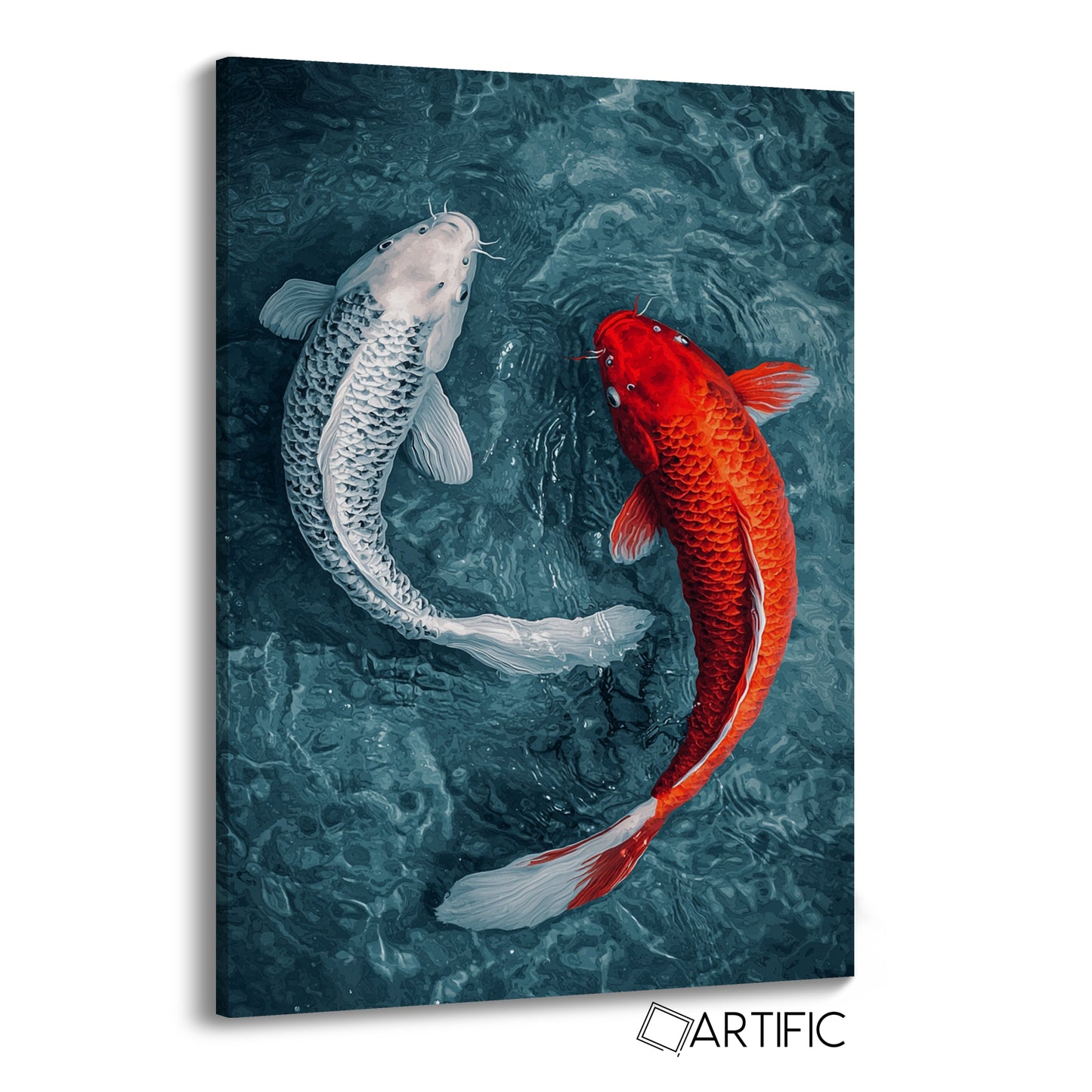 Peces Koi en Armonía