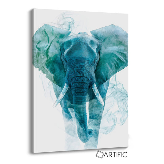Majestuoso Elefante Azul