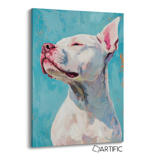 Elegancia Canina en Óleo